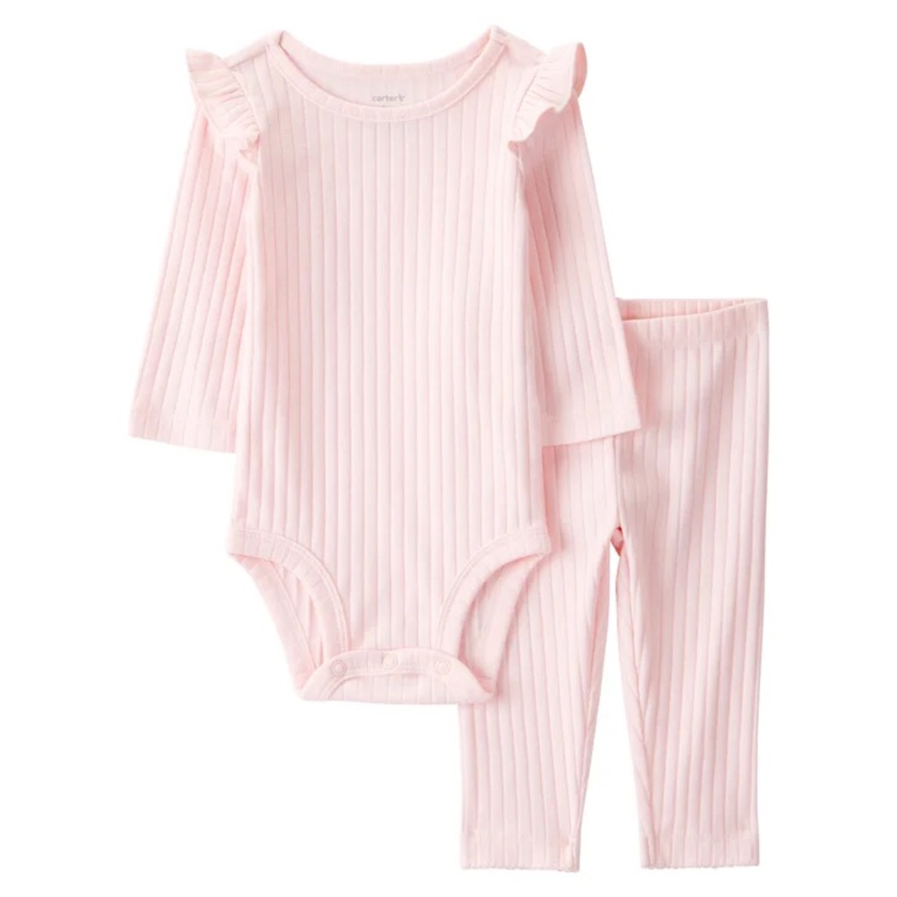 NWT Carter's Baby 4-piece Layette Set in Blue (Floral) Size 12M / 18M / 24M